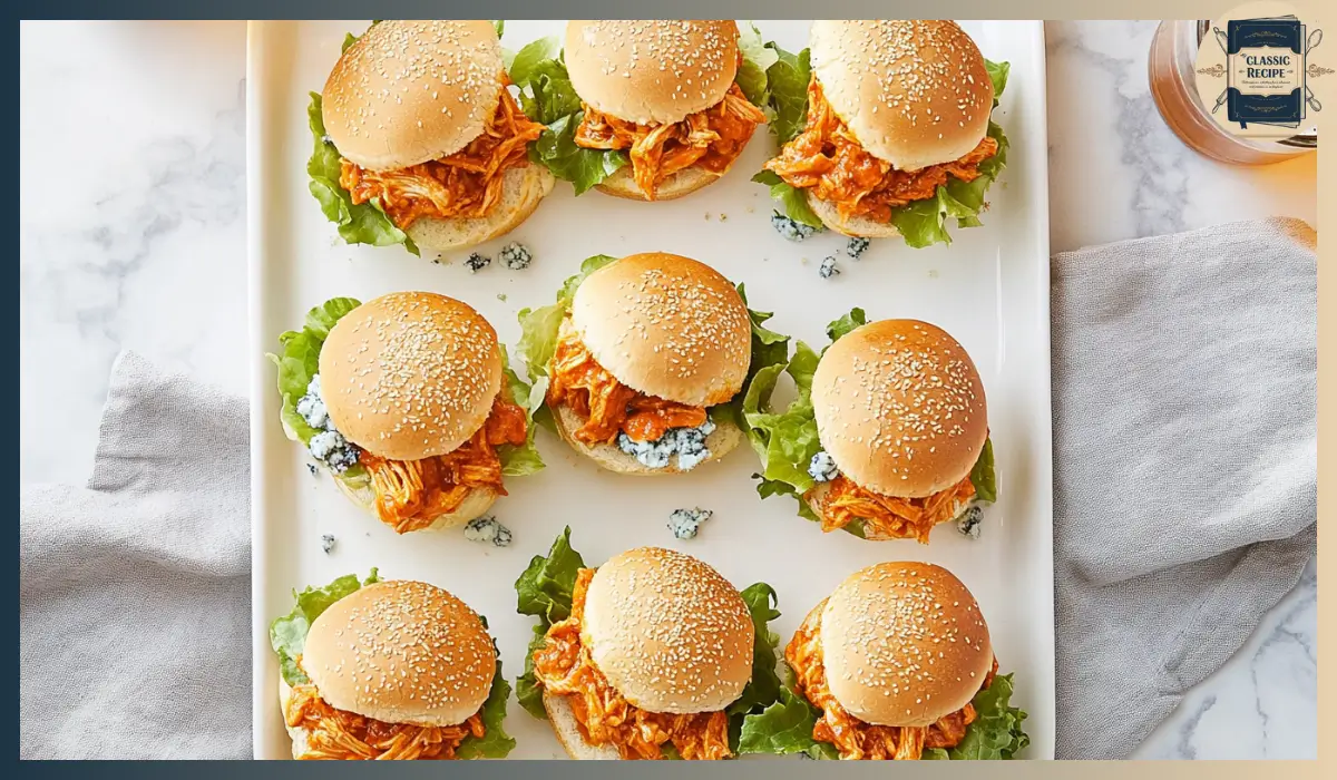 Buffalo Chicken Sliders