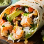 Old Bay Shrimp Burritos
