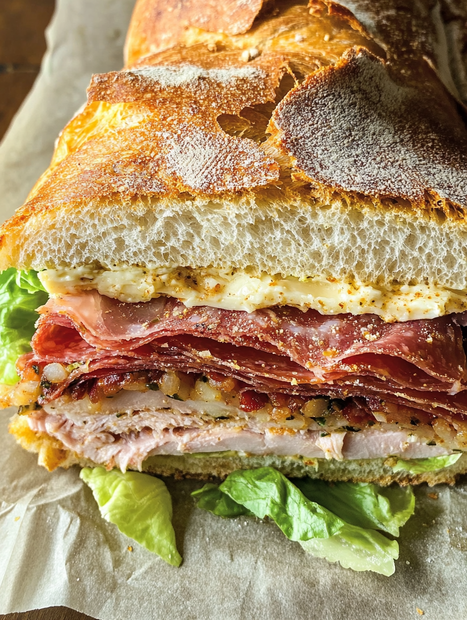 Italian Grinder Sandwich