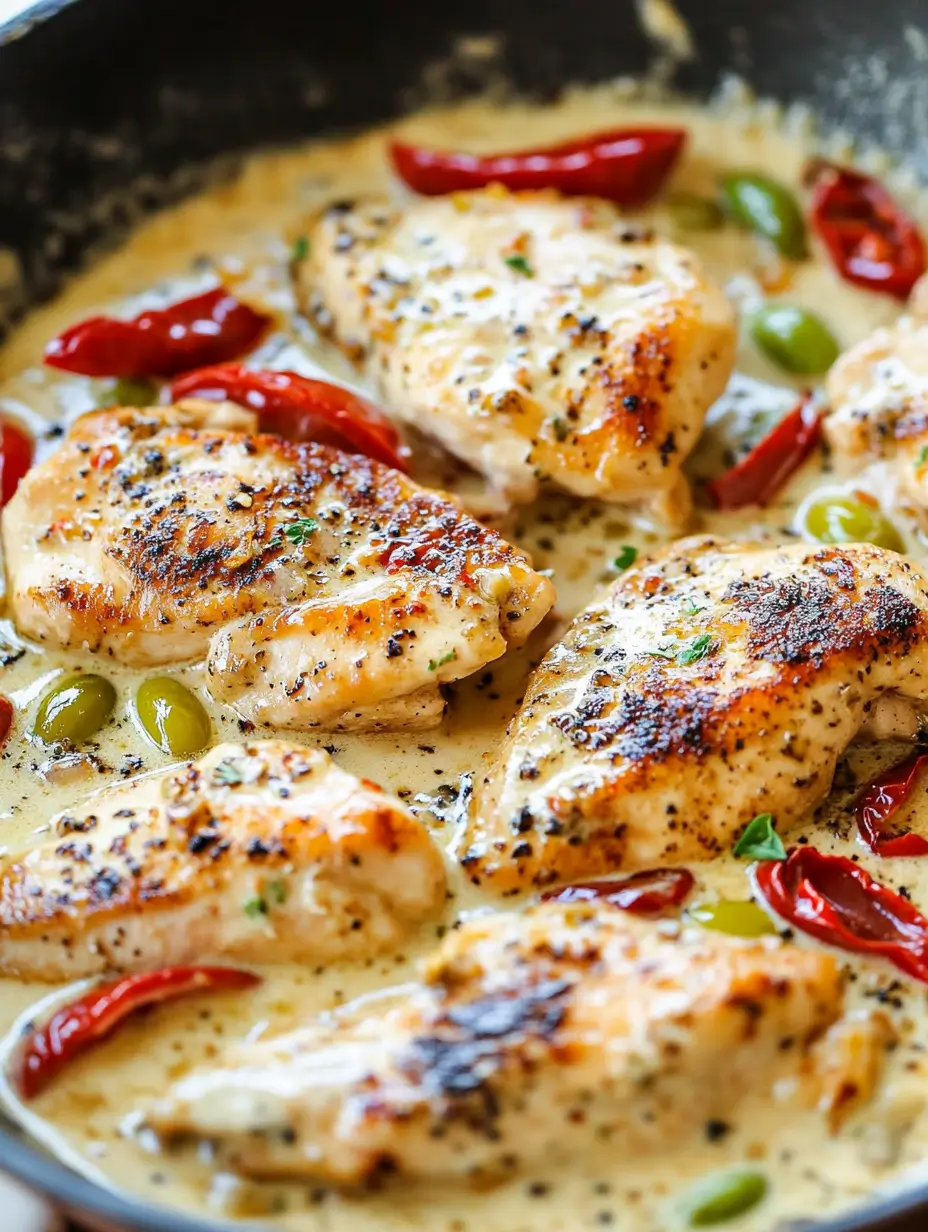 Creamy Pepperoncini Chicken