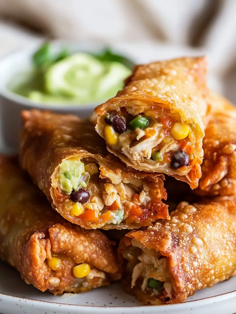 Southwest Chicken Rolls