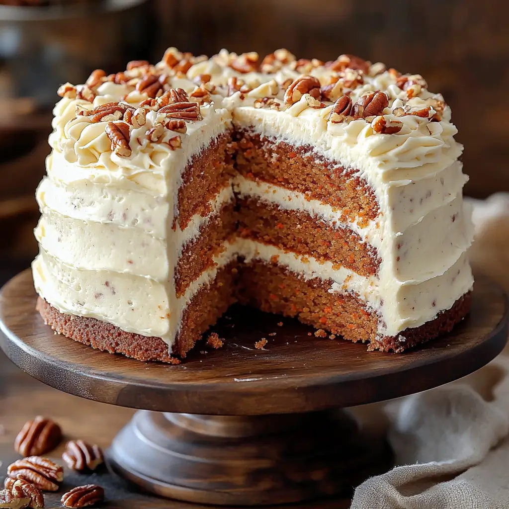 Carrot Cake Cheesecake Cake