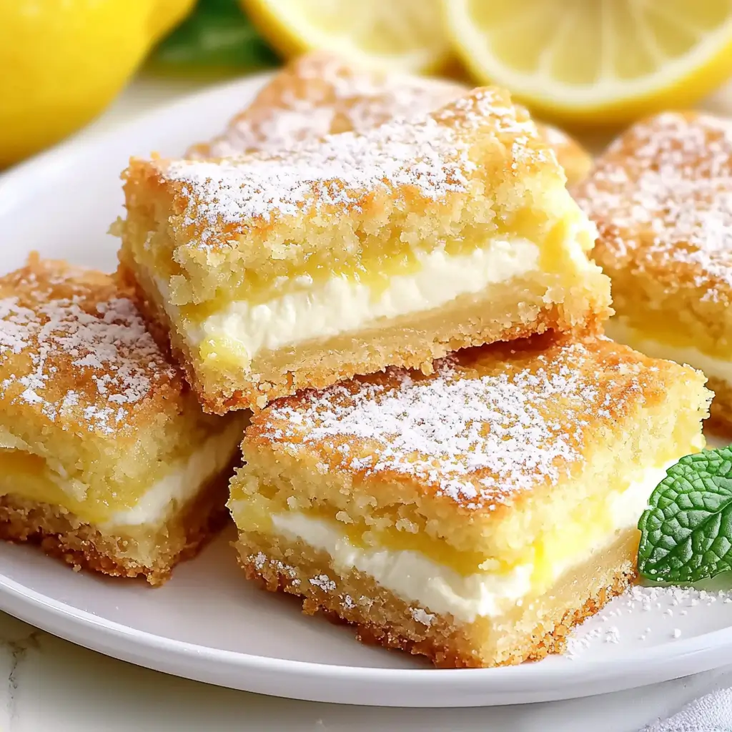 Lemon Cream Cheese Bars