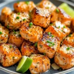 Air Fryer Salmon Bites