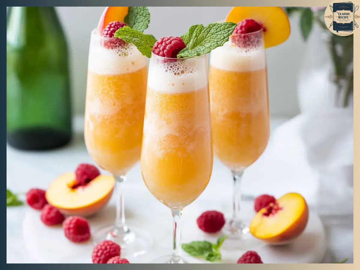 Peach Raspberry Sparkler