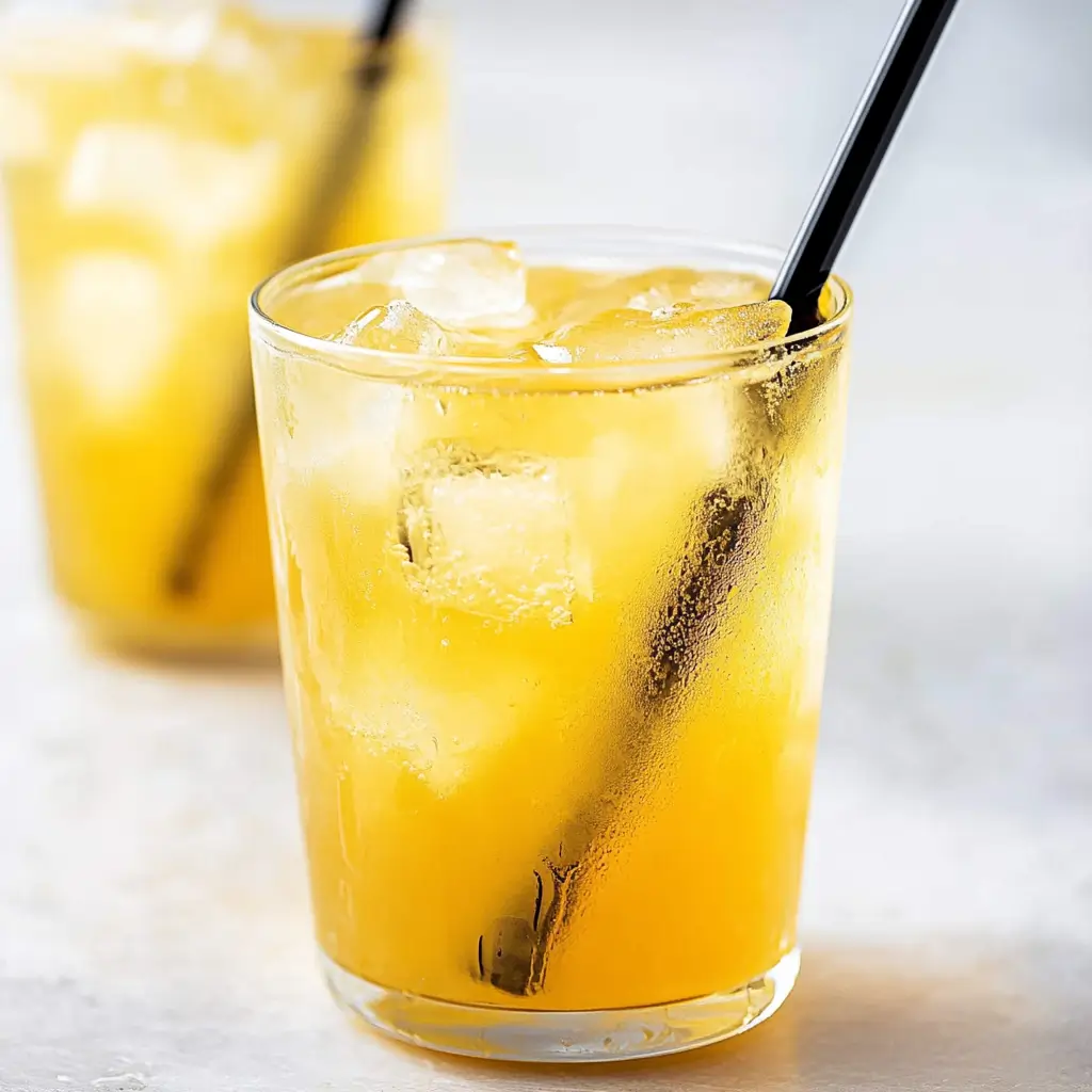 Pineapple Ginger Iced Tea